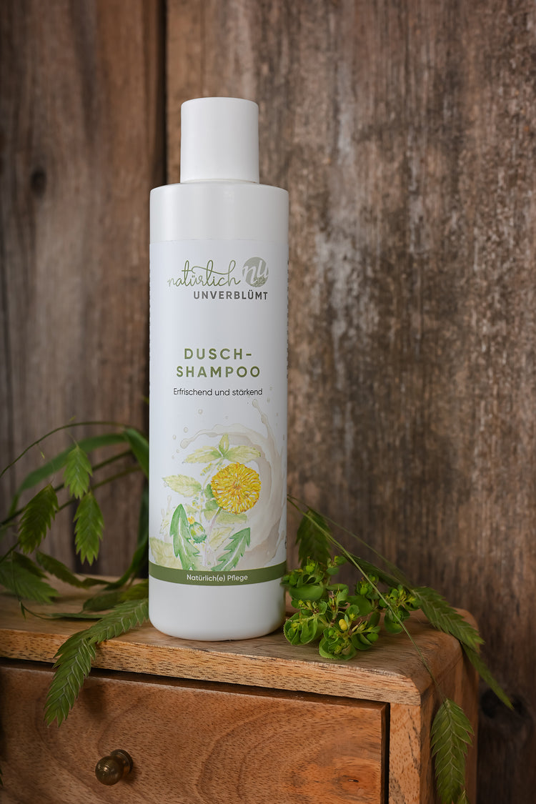 Duschshampoo mit Löwenzahn